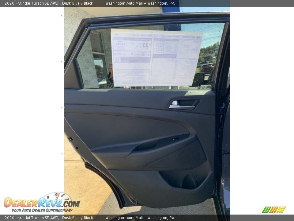 2020 Hyundai Tucson SE AWD Dusk Blue / Black Photo #17