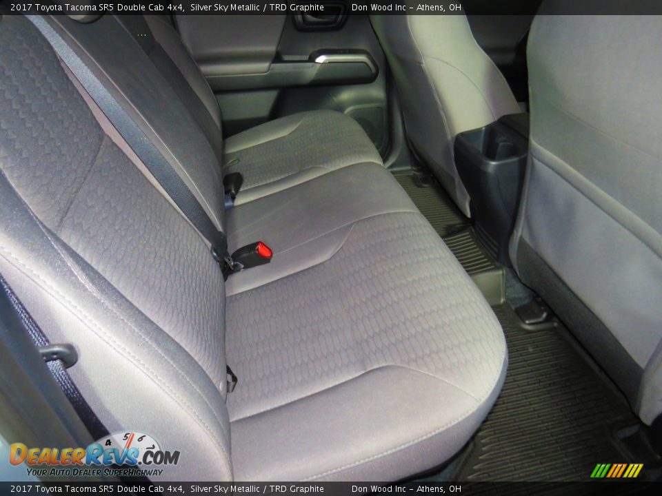 2017 Toyota Tacoma SR5 Double Cab 4x4 Silver Sky Metallic / TRD Graphite Photo #23