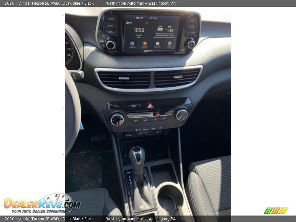 2020 Hyundai Tucson SE AWD Dusk Blue / Black Photo #32