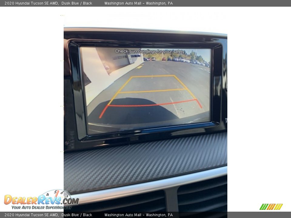 2020 Hyundai Tucson SE AWD Dusk Blue / Black Photo #33