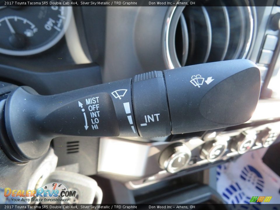 2017 Toyota Tacoma SR5 Double Cab 4x4 Silver Sky Metallic / TRD Graphite Photo #30