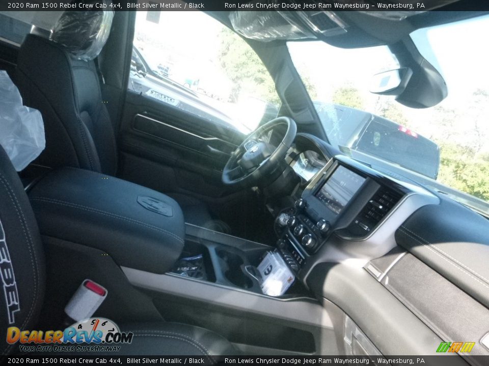 2020 Ram 1500 Rebel Crew Cab 4x4 Billet Silver Metallic / Black Photo #4