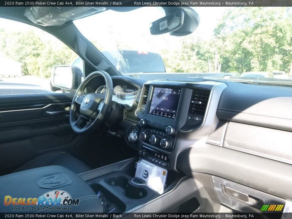 2020 Ram 1500 Rebel Crew Cab 4x4 Billet Silver Metallic / Black Photo #5