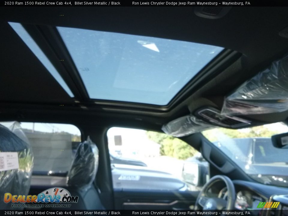 2020 Ram 1500 Rebel Crew Cab 4x4 Billet Silver Metallic / Black Photo #6