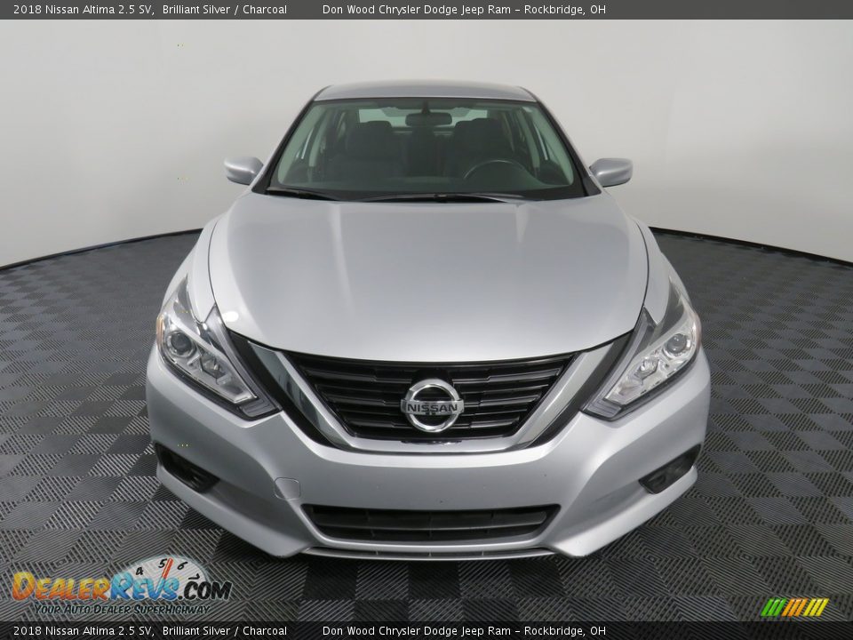 2018 Nissan Altima 2.5 SV Brilliant Silver / Charcoal Photo #5