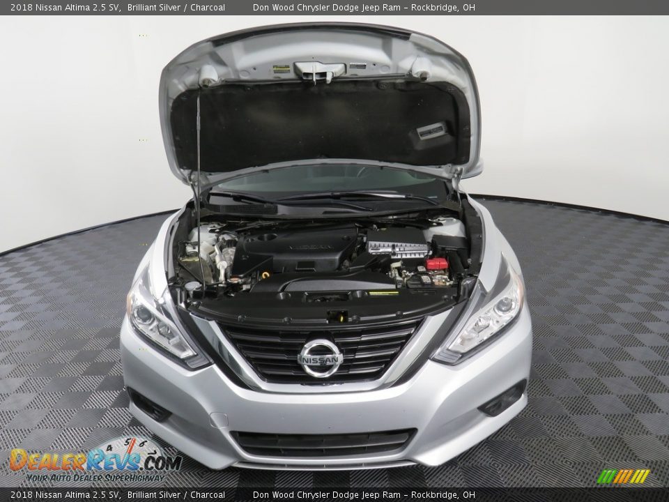 2018 Nissan Altima 2.5 SV Brilliant Silver / Charcoal Photo #6