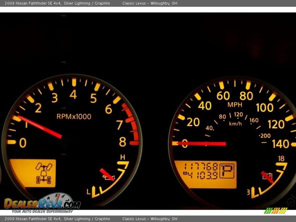 2009 Nissan Pathfinder SE 4x4 Silver Lightning / Graphite Photo #7
