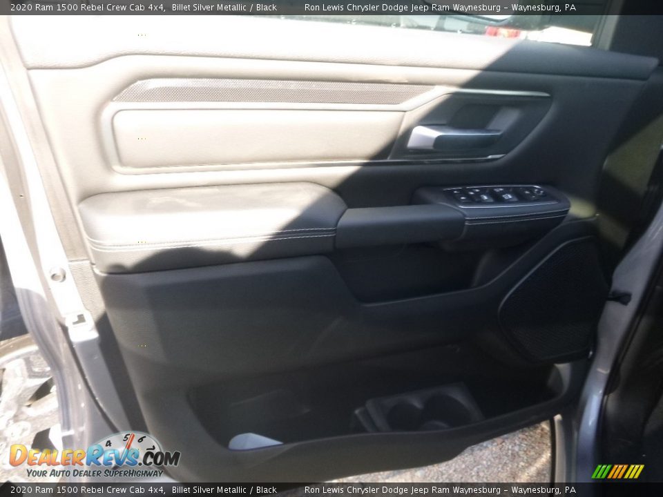 2020 Ram 1500 Rebel Crew Cab 4x4 Billet Silver Metallic / Black Photo #11