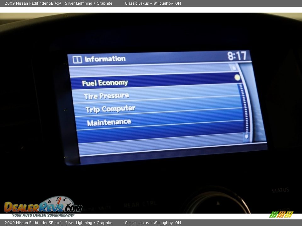 2009 Nissan Pathfinder SE 4x4 Silver Lightning / Graphite Photo #12