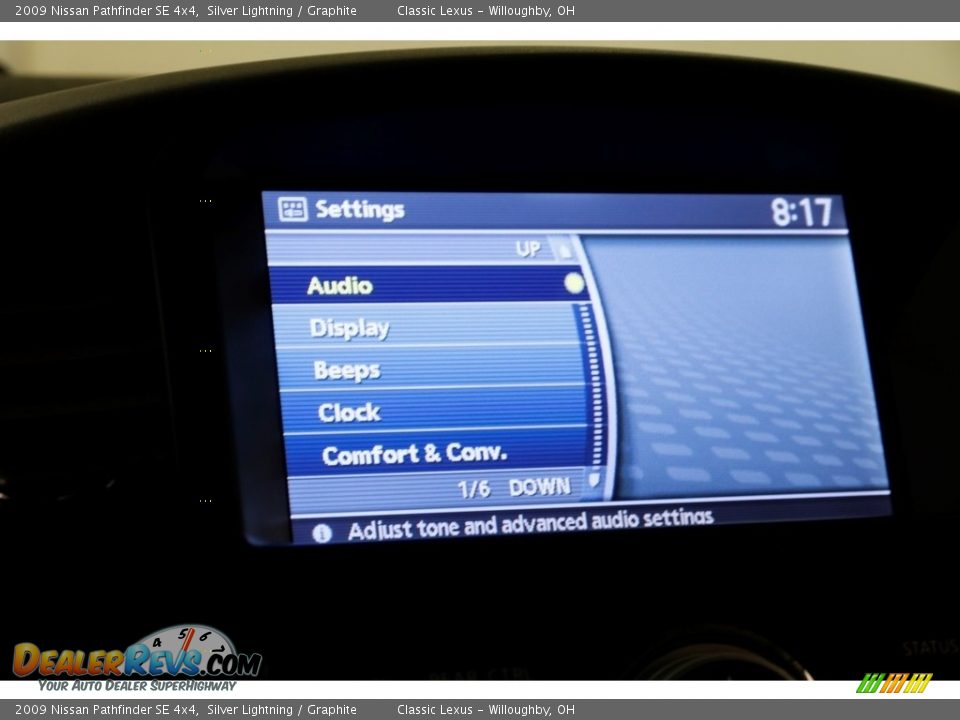 2009 Nissan Pathfinder SE 4x4 Silver Lightning / Graphite Photo #13