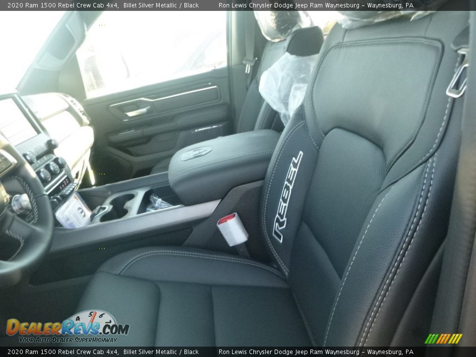 2020 Ram 1500 Rebel Crew Cab 4x4 Billet Silver Metallic / Black Photo #12
