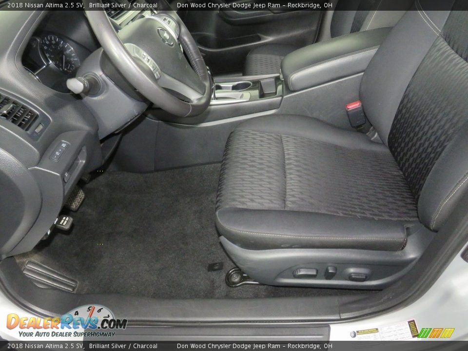 2018 Nissan Altima 2.5 SV Brilliant Silver / Charcoal Photo #20