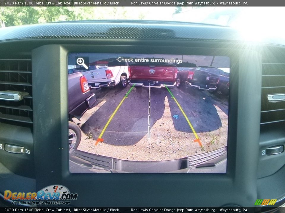 2020 Ram 1500 Rebel Crew Cab 4x4 Billet Silver Metallic / Black Photo #16