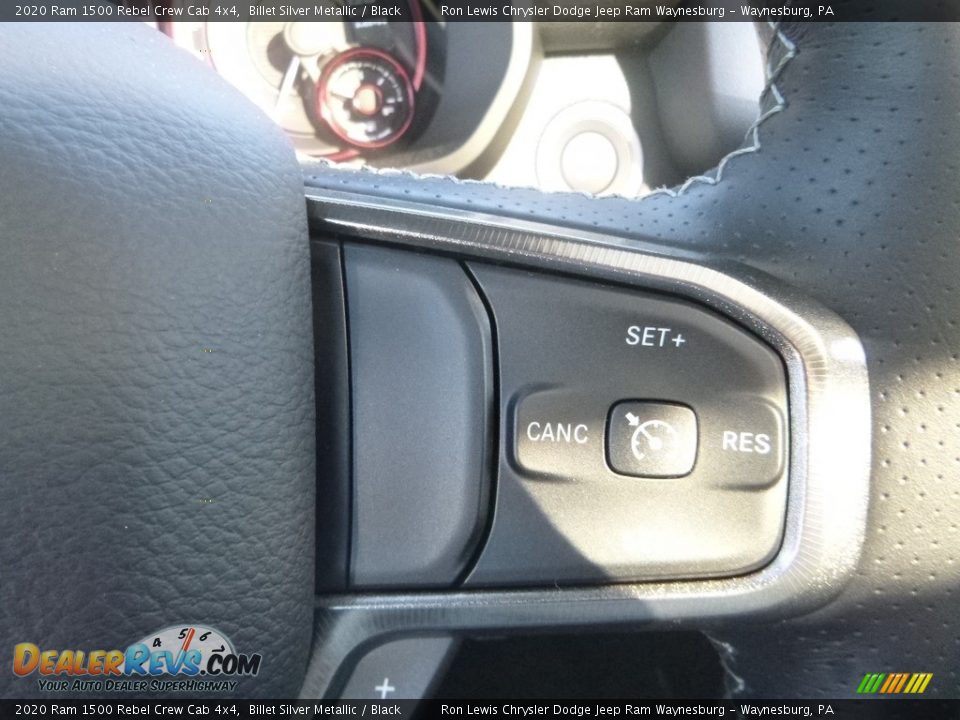 2020 Ram 1500 Rebel Crew Cab 4x4 Billet Silver Metallic / Black Photo #18