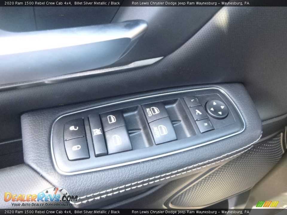 2020 Ram 1500 Rebel Crew Cab 4x4 Billet Silver Metallic / Black Photo #20