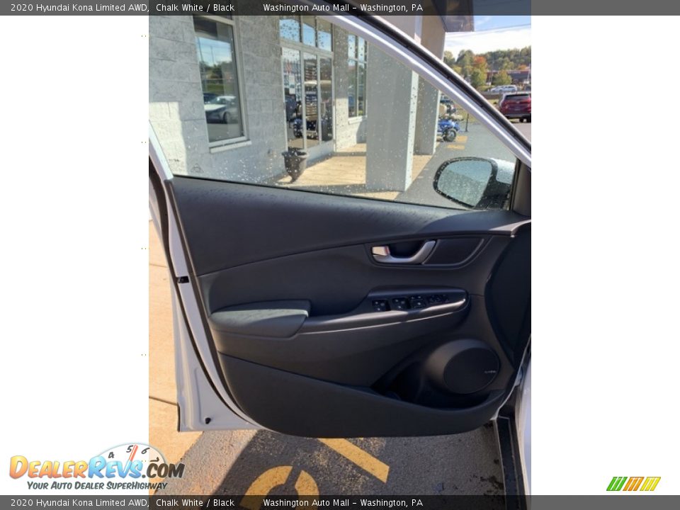 2020 Hyundai Kona Limited AWD Chalk White / Black Photo #11