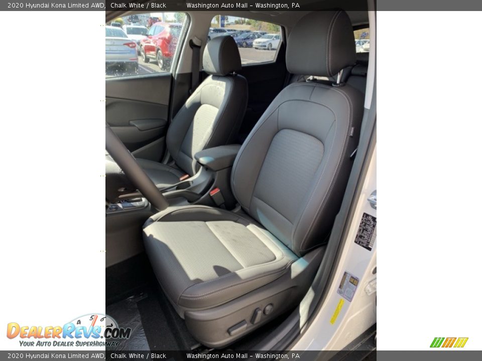 2020 Hyundai Kona Limited AWD Chalk White / Black Photo #15