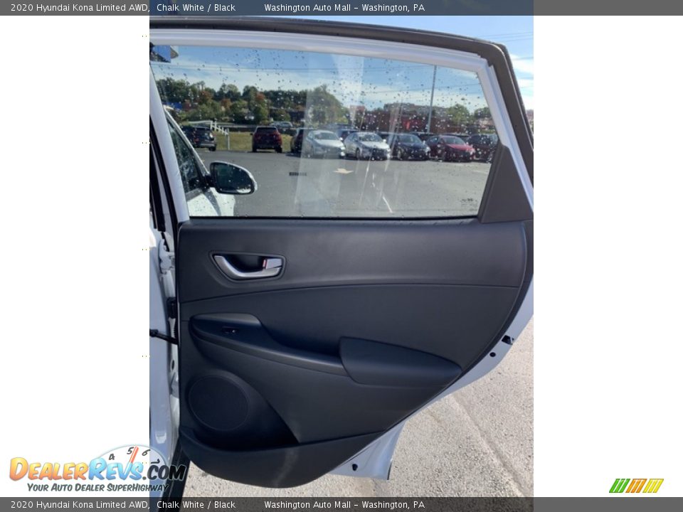 2020 Hyundai Kona Limited AWD Chalk White / Black Photo #24