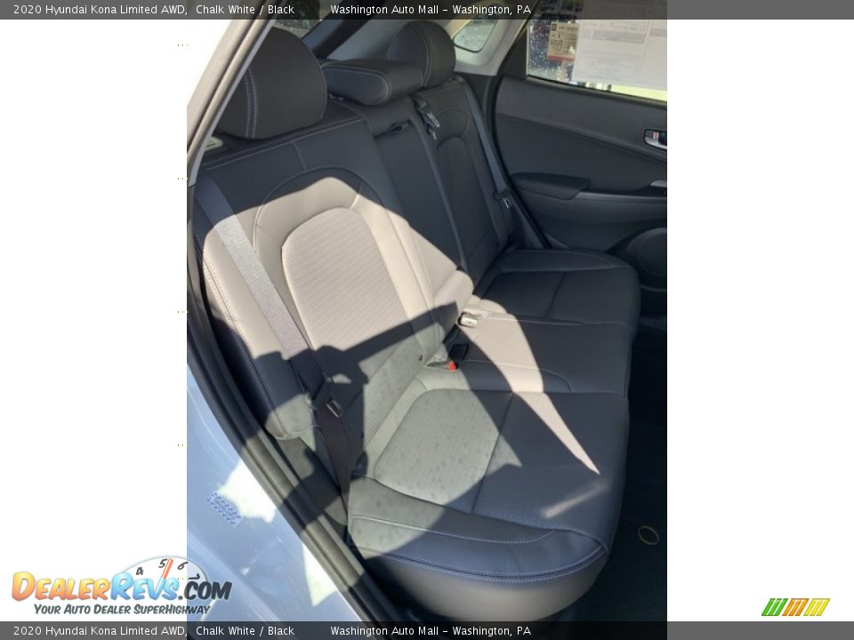 2020 Hyundai Kona Limited AWD Chalk White / Black Photo #25