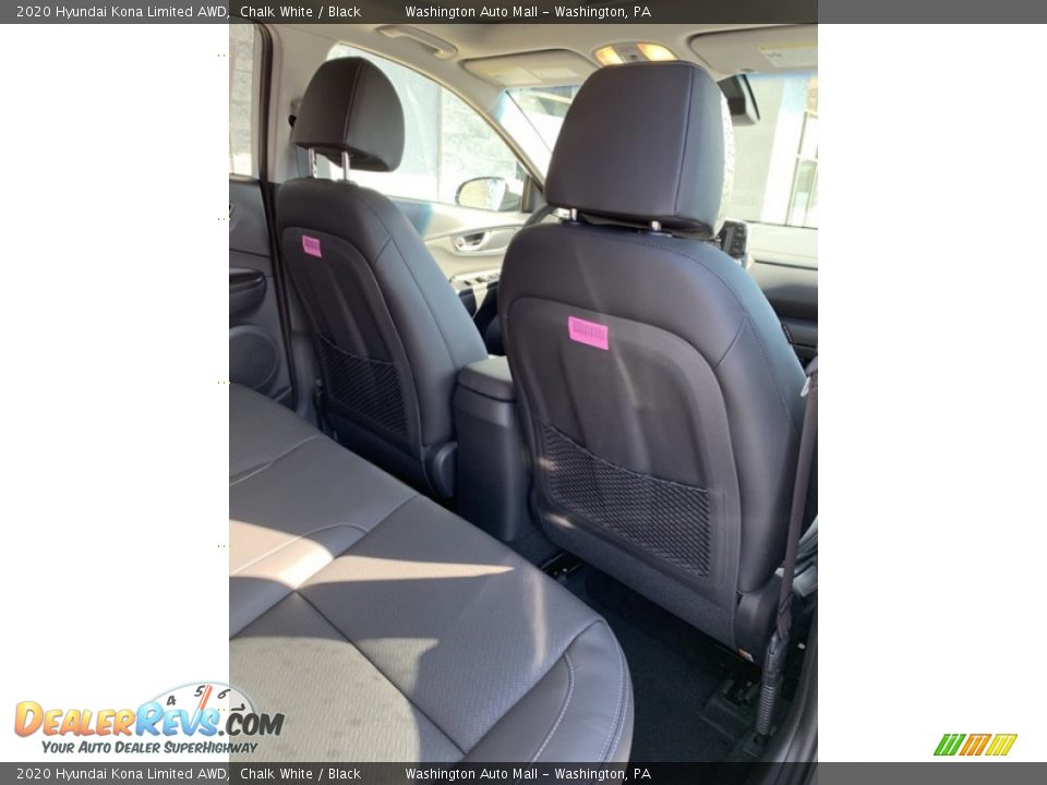 2020 Hyundai Kona Limited AWD Chalk White / Black Photo #26