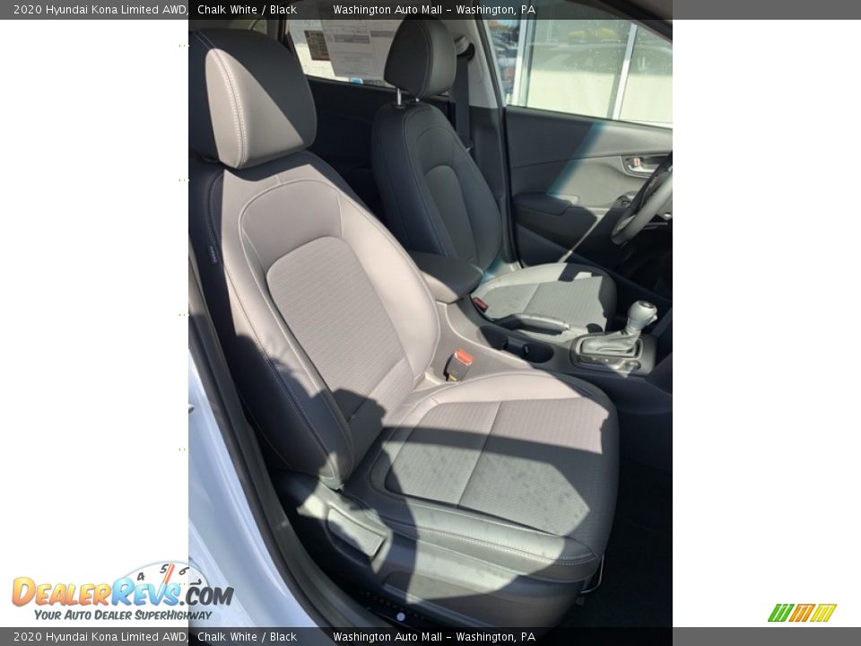 2020 Hyundai Kona Limited AWD Chalk White / Black Photo #28