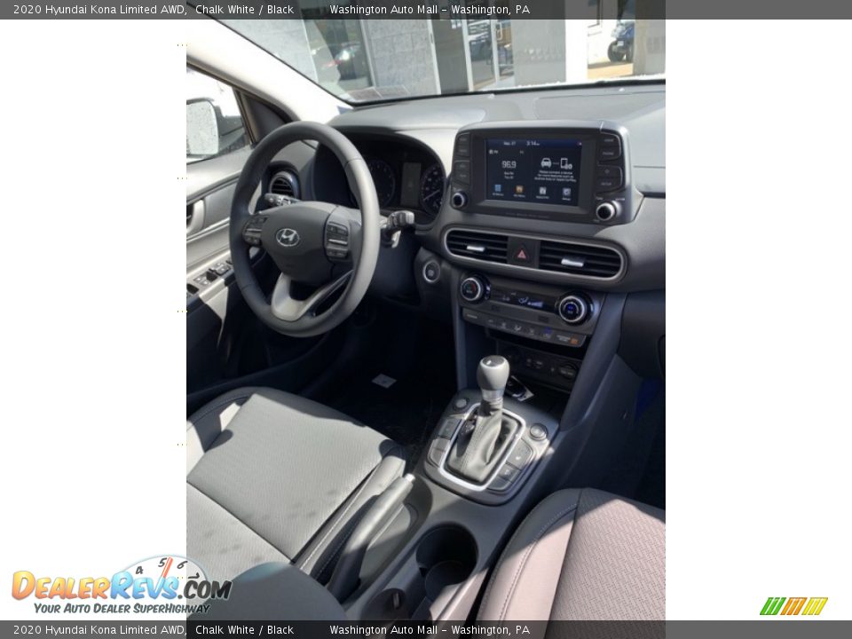 2020 Hyundai Kona Limited AWD Chalk White / Black Photo #29