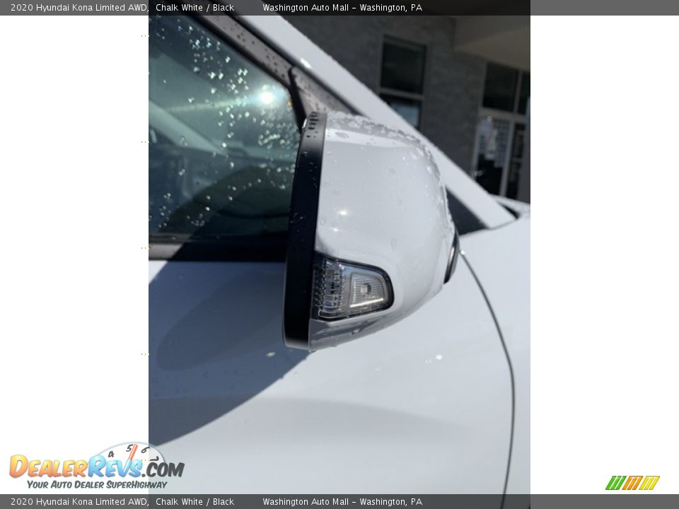 2020 Hyundai Kona Limited AWD Chalk White / Black Photo #30