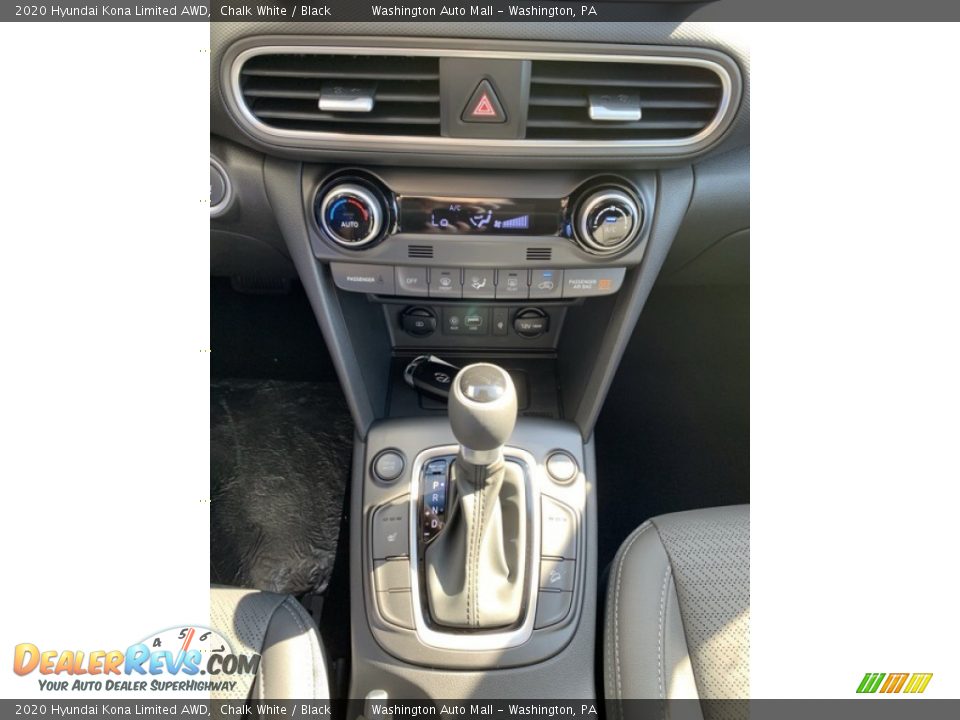 2020 Hyundai Kona Limited AWD Chalk White / Black Photo #35