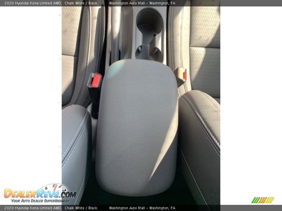 2020 Hyundai Kona Limited AWD Chalk White / Black Photo #36