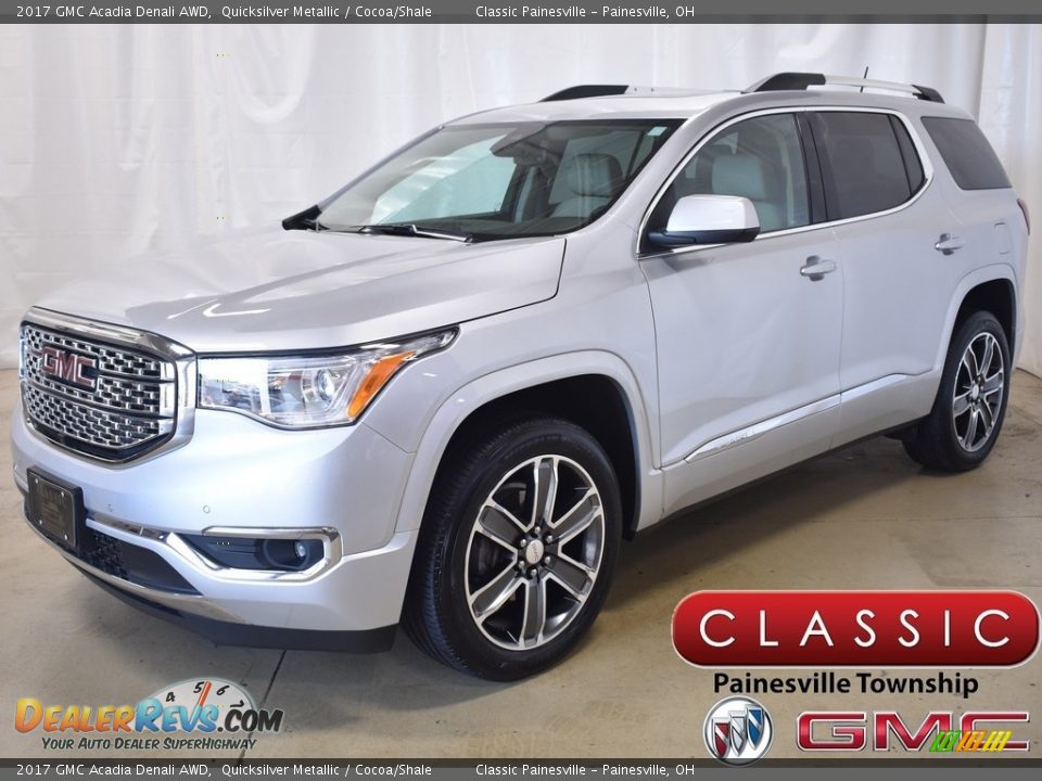 2017 GMC Acadia Denali AWD Quicksilver Metallic / Cocoa/Shale Photo #1