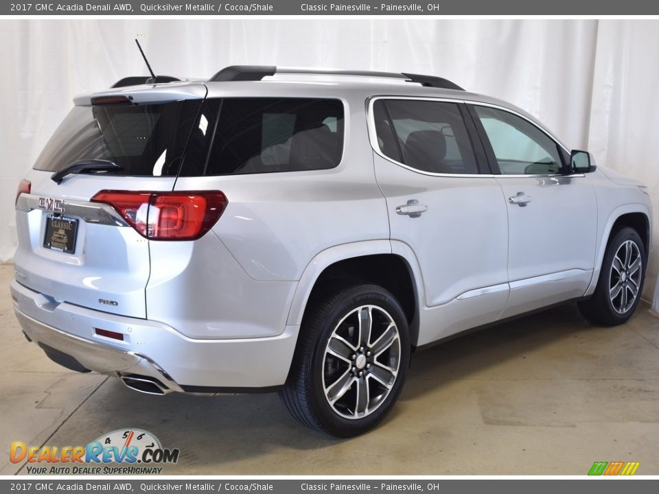 2017 GMC Acadia Denali AWD Quicksilver Metallic / Cocoa/Shale Photo #2