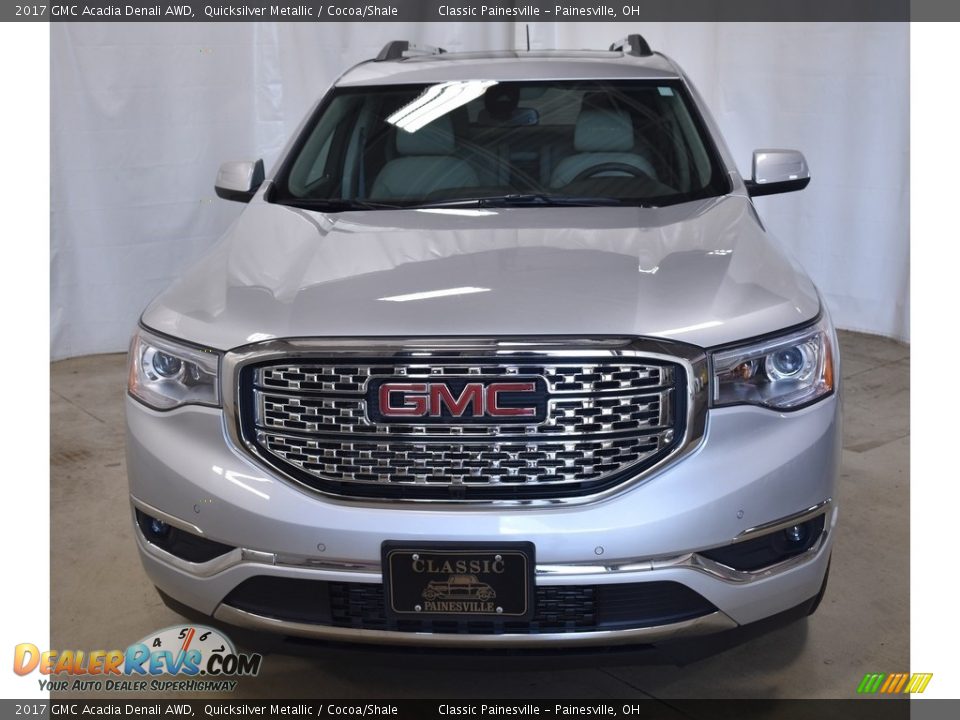 2017 GMC Acadia Denali AWD Quicksilver Metallic / Cocoa/Shale Photo #4