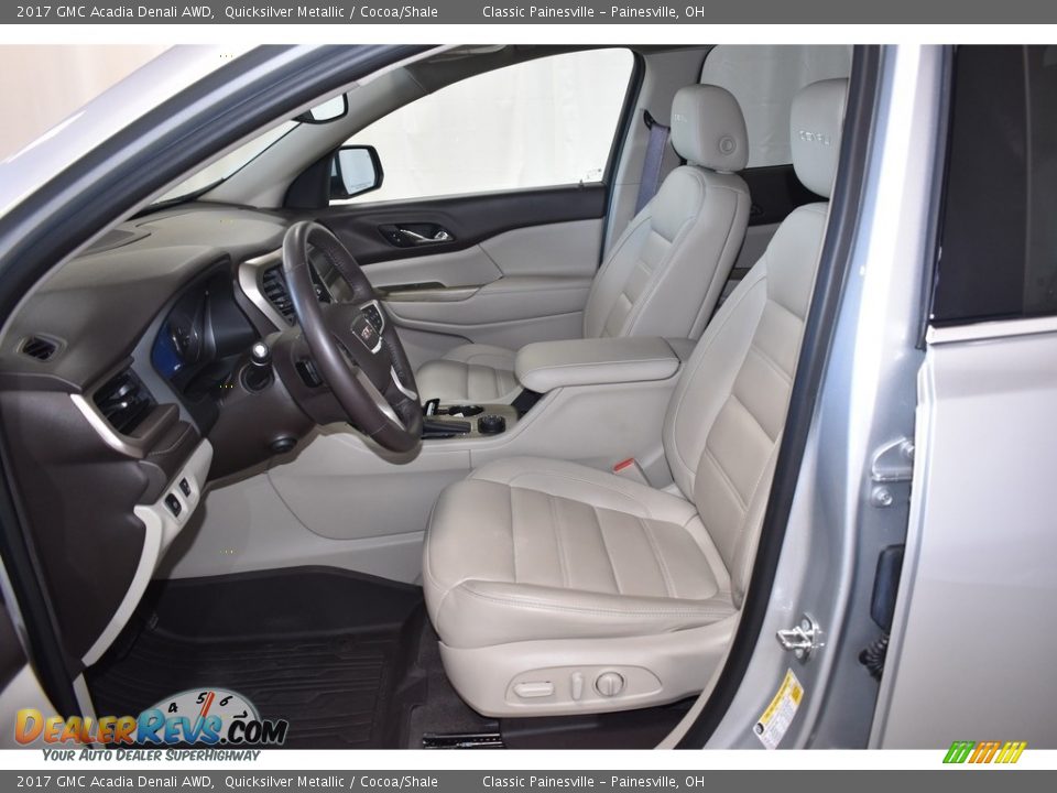 2017 GMC Acadia Denali AWD Quicksilver Metallic / Cocoa/Shale Photo #8