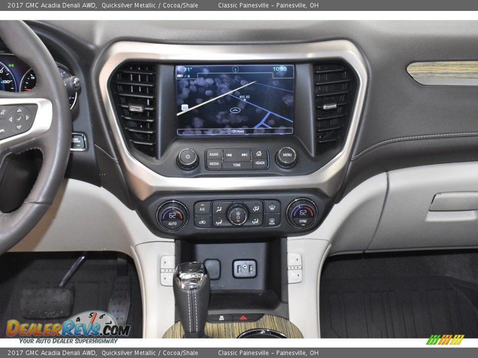 2017 GMC Acadia Denali AWD Quicksilver Metallic / Cocoa/Shale Photo #14