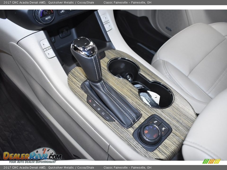 2017 GMC Acadia Denali AWD Quicksilver Metallic / Cocoa/Shale Photo #16