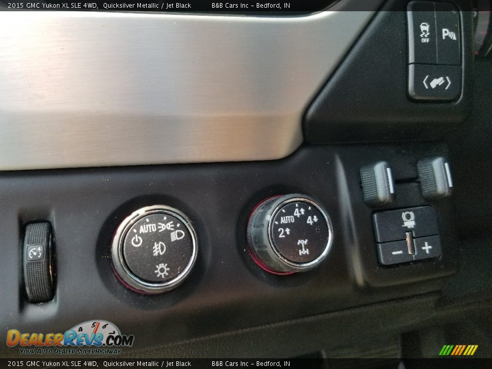 2015 GMC Yukon XL SLE 4WD Quicksilver Metallic / Jet Black Photo #14