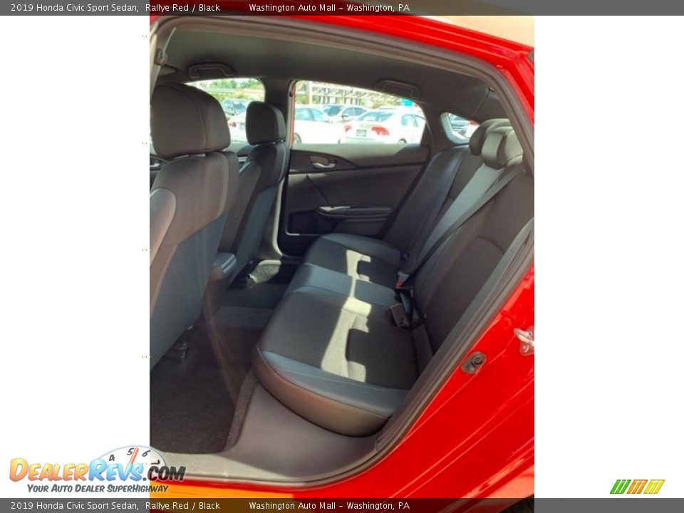 2019 Honda Civic Sport Sedan Rallye Red / Black Photo #19