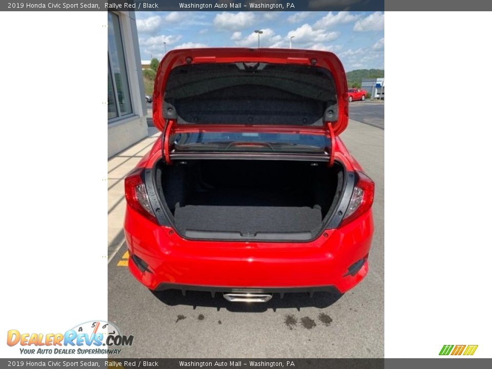 2019 Honda Civic Sport Sedan Rallye Red / Black Photo #20