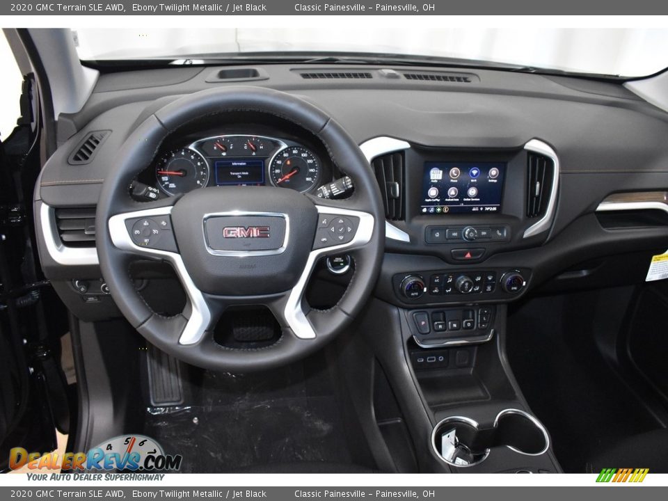 2020 GMC Terrain SLE AWD Ebony Twilight Metallic / Jet Black Photo #8