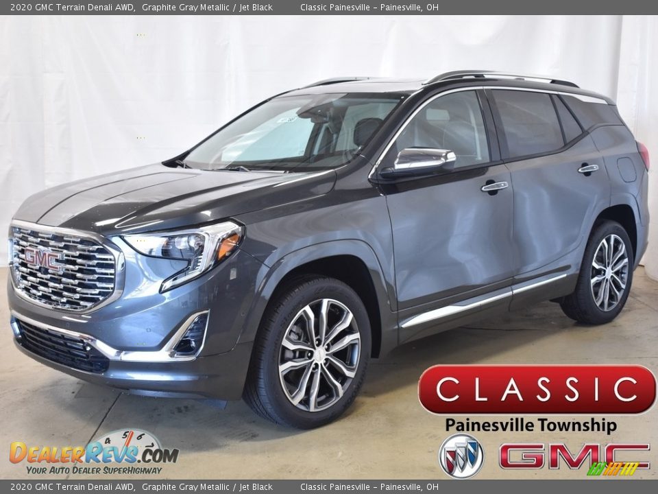 2020 GMC Terrain Denali AWD Graphite Gray Metallic / Jet Black Photo #1