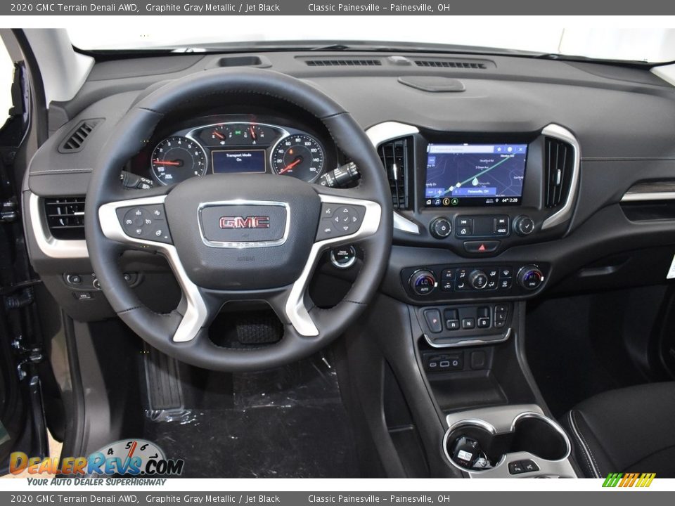 2020 GMC Terrain Denali AWD Graphite Gray Metallic / Jet Black Photo #9