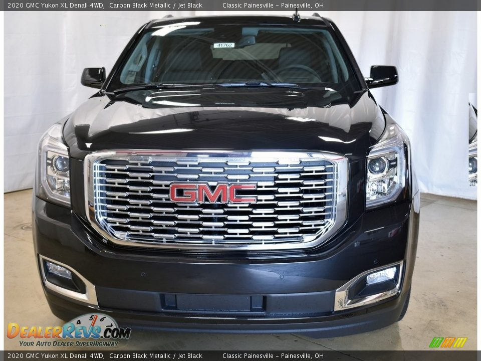 2020 GMC Yukon XL Denali 4WD Carbon Black Metallic / Jet Black Photo #4