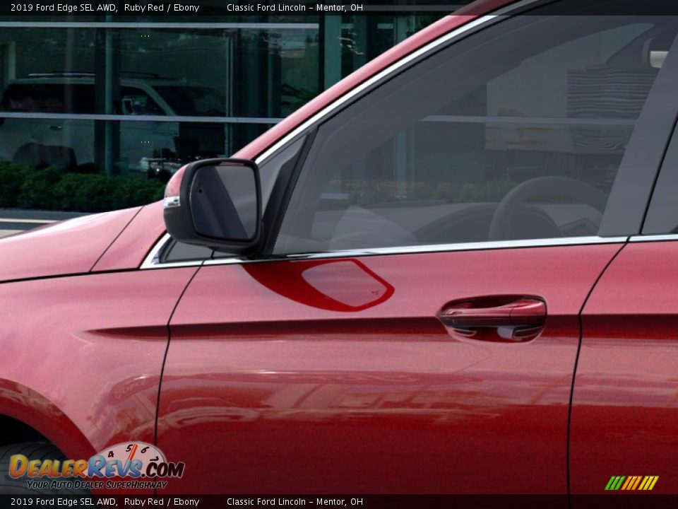 2019 Ford Edge SEL AWD Ruby Red / Ebony Photo #20