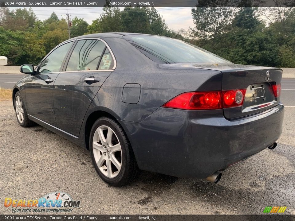 2004 Acura TSX Sedan Carbon Gray Pearl / Ebony Photo #5