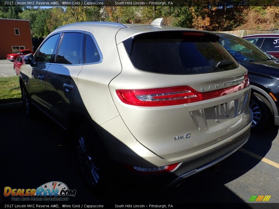 2017 Lincoln MKC Reserve AWD White Gold / Cappuccino Photo #2