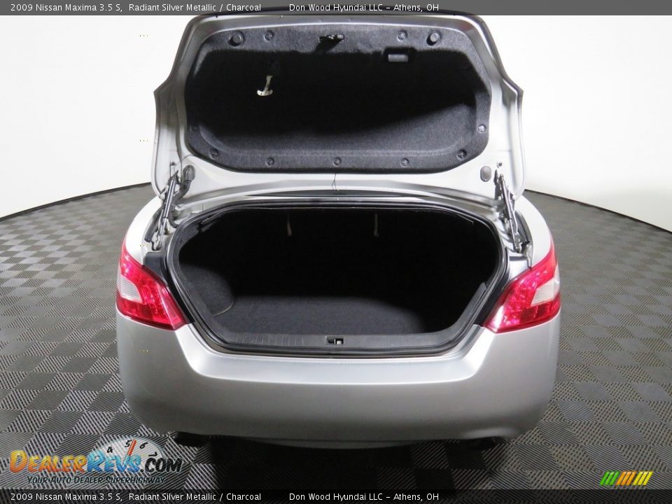 2009 Nissan Maxima 3.5 S Radiant Silver Metallic / Charcoal Photo #11