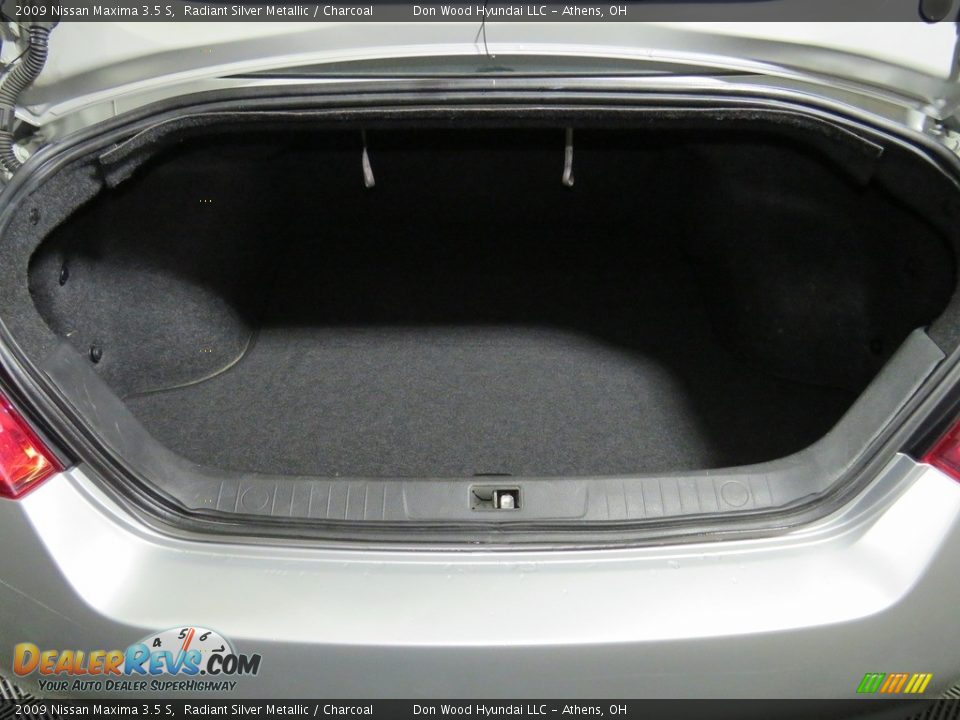 2009 Nissan Maxima 3.5 S Radiant Silver Metallic / Charcoal Photo #12