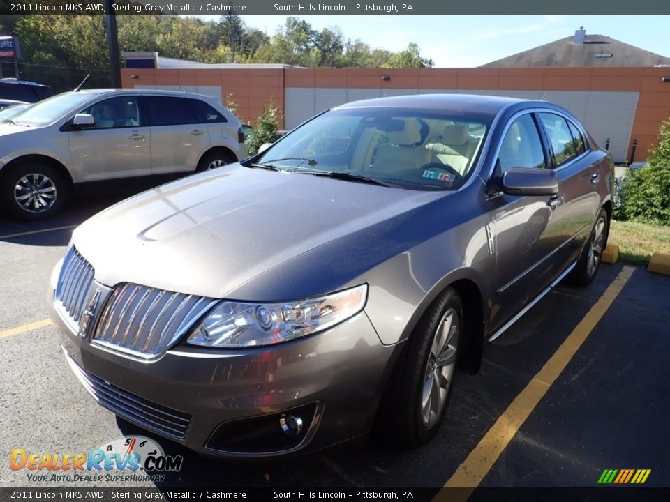 2011 Lincoln MKS AWD Sterling Gray Metallic / Cashmere Photo #1