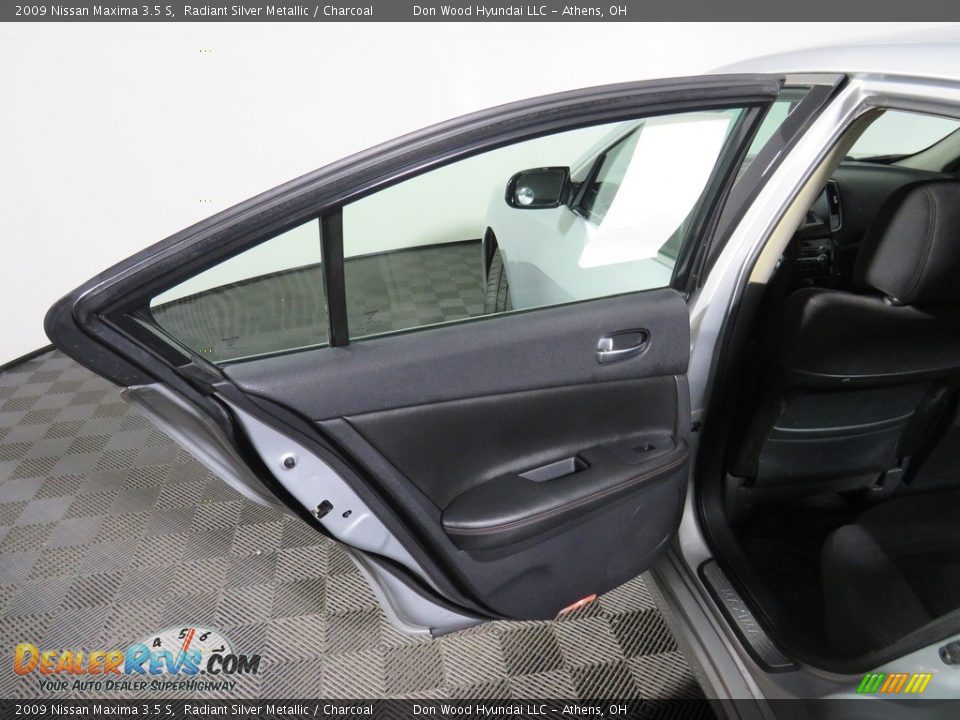2009 Nissan Maxima 3.5 S Radiant Silver Metallic / Charcoal Photo #21