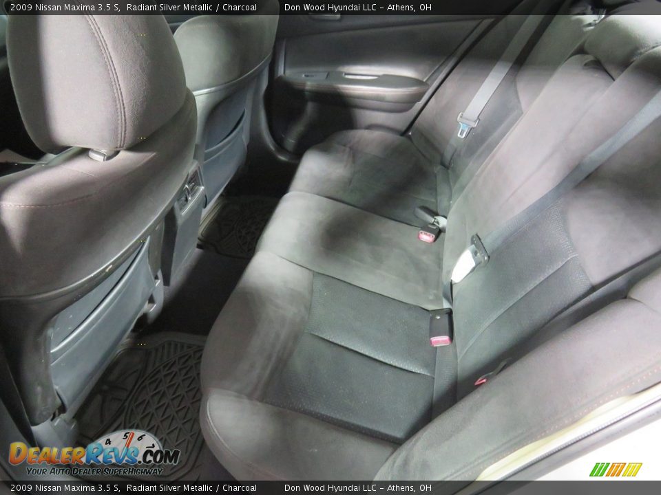 2009 Nissan Maxima 3.5 S Radiant Silver Metallic / Charcoal Photo #22